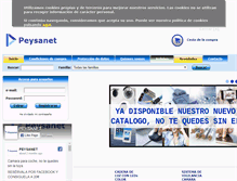 Tablet Screenshot of peysanet.com